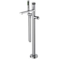 Wiesbaden Sphere Vrijstaande Thermostatische Badkraan Chroom - thumbnail