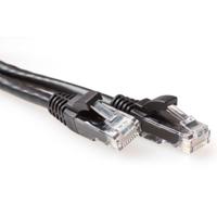 ACT IB2903 U/UTP CAT6A Patchkabel | Snagless | RJ45 Connectoren | Zwart | 3 meter - thumbnail