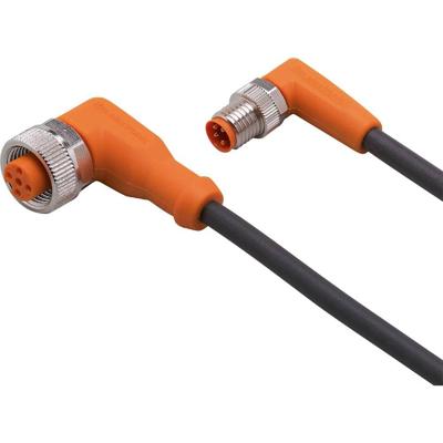 ifm Electronic EVC375 Verbindingskabel Aantal polen (sensoren): 4, 5 Stekker, haaks, Bus, haaks 0.3 m 1 stuk(s)