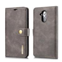 Dg. MING Crazy Horse textuur Flip afneembare magnetische lederen case voor Huawei mate 20 Lite/Maimang 7 met houder & kaartsleuven & portemonnee (gri - thumbnail