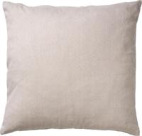 Dutch Decor james sierkussen 45x45 cm duurzaam katoen effen kleur pumice stone beige inclusief binnen kussen - thumbnail
