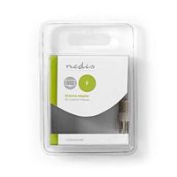 Nedis Satelliet- en Antenne-Adapter | IEC Male naar F-Female | 1 stuks - CSGB41954ME CSGB41954ME - thumbnail
