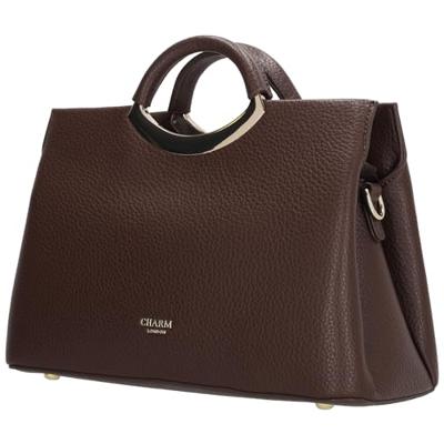 Charm london lucca handtas-Dark Brown