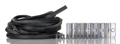 Rittal VX 8617.502 Koppelbevestiging Plaatstaal Grijs 6 stuk(s)