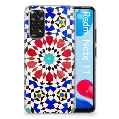 Xiaomi Redmi 10 | Redmi Note 11 4G | TPU | Siliconen hoesje | Mozaïek