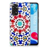 Xiaomi Redmi 10 | Redmi Note 11 4G | TPU | Siliconen hoesje | Mozaïek - thumbnail