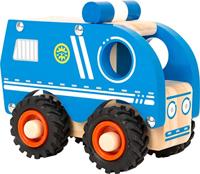 Small Foot - houten politieauto blauw - thumbnail