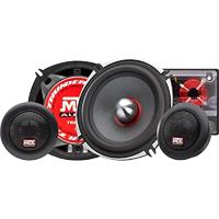 MTX TX650S huidparleurs kit 13 cm 2 Voies 80W RMS 4O chassis aluminium tweeter neodymium dome spoel TSV TIL - thumbnail