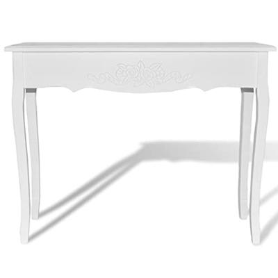 VidaXL Bijzettafel wit VidaXL Bijzettafel wit
