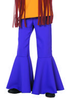 Hippie broek kinderen paars - thumbnail