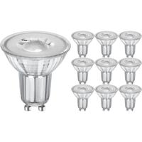 LED Spot - GU10 PAR16 - 10 Pack - Velvalux - Dimbaar - 6W 480lm 38D - 827 Zeer Warm Wit 2700K | Vervangt 68W - thumbnail