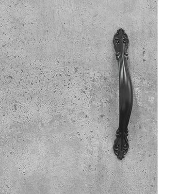 Hoge kast 69,5x34x180 cm bewerkt hout betongrijs