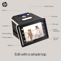 HP HPFS500 Diascanner, Filmscanner 4208 x 3120 Pixel Kleurentouchscreen, USB-stroomvoorziening, Contrastregeling, Belichtingsregeling - thumbnail