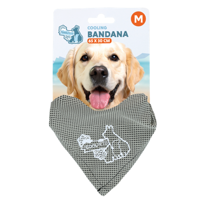Coolpets Cooling Bandana Beige M