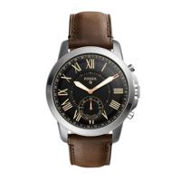 Horlogeband Fossil FTW1156 Leder Bruin 22mm - thumbnail