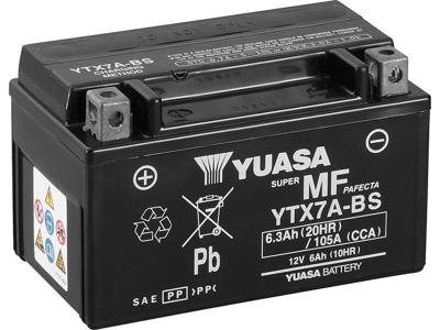Yuasa YTX7A-BS Motoraccu 12 V 6 Ah N/A Yuasa YTX7A-BS Motoraccu 12 V 6 Ah N/A