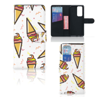 OPPO Find X3 Neo 5G | Book Cover | Icecream - thumbnail