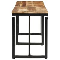 Bankje 160x35x46 cm massief mangohout - thumbnail