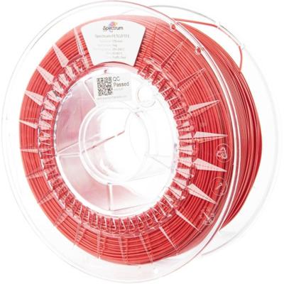 Spectrum Filaments 80746 PET-G/PTFE Filament PETG/PTFE Chemisch bestendig 1.75 mm 1000 g Traffic Red, Rood 1 stuk(s) Spectrum Filaments 80746 PET-G/PTFE Filament PETG/PTFE Chemisch bestendig 1.75 mm 1000 g Traffic Red, Rood 1 stuk(s)