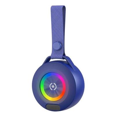 Draagbaar luidsprekersysteem Celly LIGHTBEATBL Blauw 5 W Bluetooth luidspreker
