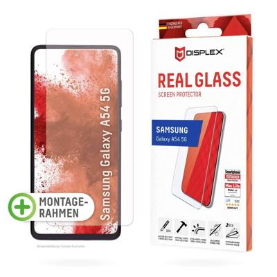 DISPLEX Real Glass 01803 Screenprotector (glas) Samsung Galaxy A54 5G 1 stuk(s) Krasvast, Anti-vingerafdruk DISPLEX Real Glass 01803 Screenprotector (glas) Samsung Galaxy A54 5G 1 stuk(s) Krasvast, Anti-vingerafdruk
