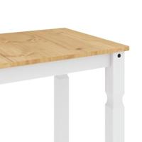 Eettafel Corona 180x90x75 cm massief grenenhout wit - thumbnail