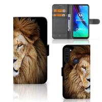 Motorola Moto G Pro | Telefoonhoesje | Met pasjeshouder | Leeuw - thumbnail