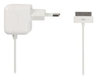 Lader 2.1 A 2.1 A Apple 30-Pins Wit - thumbnail
