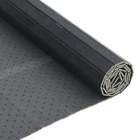 Vloerkleed rechthoekig 70x500 cm bamboe grijs - thumbnail