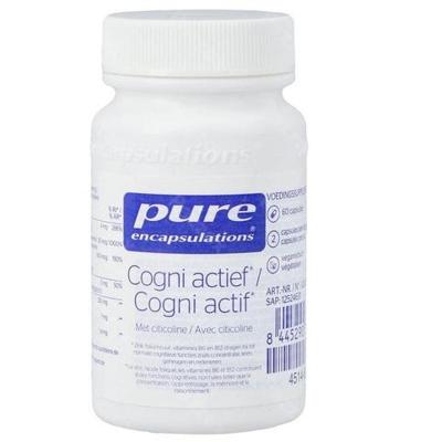 Pure Encapsulations Cogni Actief Met Citicoline 60Capsules