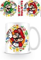 Super Mario Mug - Happy Holidays - thumbnail