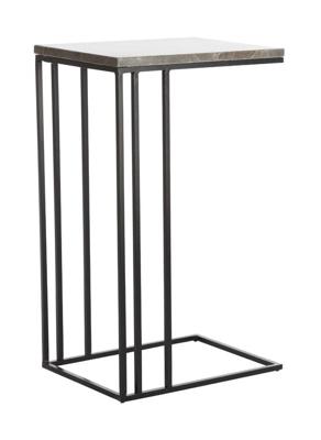 Light & Living Laptoptafel 'Roshan' Marmer, kleur Bruin