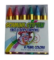 PXP Schmink krijt stiften pearl - thumbnail