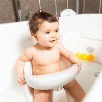 Draaiend badzitje BABYDAM Orbital wit - thumbnail