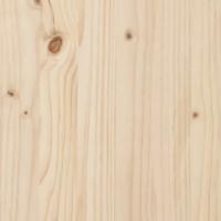 Bedframe massief hout 135x190 cm - thumbnail
