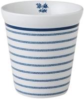 Laura Ashley Koffiemok zonder oor Candy Stripe 27 cl - thumbnail