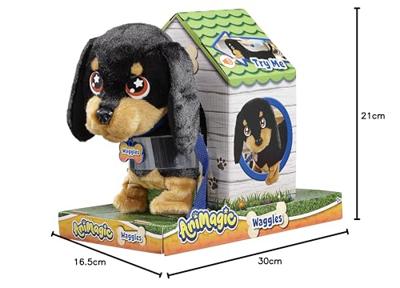 Goliath Animagic waggles hond interactieve knuffel Goliath Animagic waggles hond interactieve knuffel