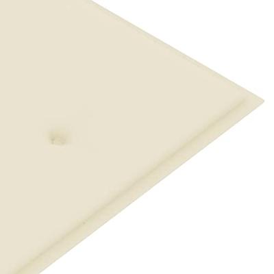 VidaXL Tuinbankkussen 200x50x4 cm oxford stof crèmekleurig VidaXL Tuinbankkussen 200x50x4 cm oxford stof crèmekleurig
