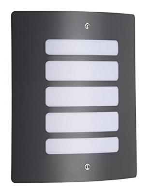 Todd buitenwandlamp - BRILLIANT - H29cm - Antraciet - 60W - Gebogen lijnen - thumbnail