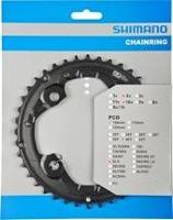 Shimano kettingblad deore fc-mt500 30t 10v zwart - thumbnail