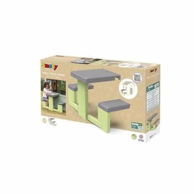 Smoby speelhuis accessoire - Picknicktafel Smoby speelhuis accessoire - Picknicktafel
