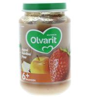 Olvarit 6m+ Appel Aardbei Peer - thumbnail