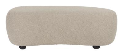ZILT Hocker 'Cheron' Bouclé, kleur Beige