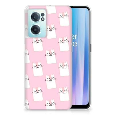 OnePlus Nord CE 2 5G | TPU Hoesje | Sleeping Cats