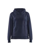 Blåkläder Dames hoodie 3D 35601158 | Donker marineblauw | Maat XXL - 7330509771433 - thumbnail