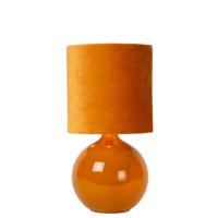 Lucide ESTERAD - Tafellamp - Ø 24 cm - 1xE14 - Okergeel - thumbnail