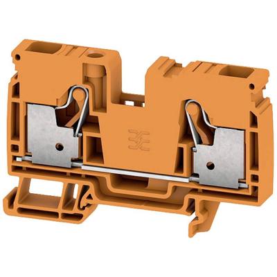 Weidmüller 2697900000 Doorgangsserieklem Steekaansluiting Oranje 25 stuk(s)
