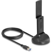 Delock 12773 Wi-Fi 6E dual-band WLAN USB-adapter AX3000 (2 x 1201 + 574 Mbps) - thumbnail