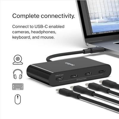 USB-HUB Belkin AVC018BTBK Zwart