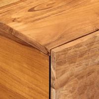 Salontafel 80x50x40 cm massief acaciahout - thumbnail